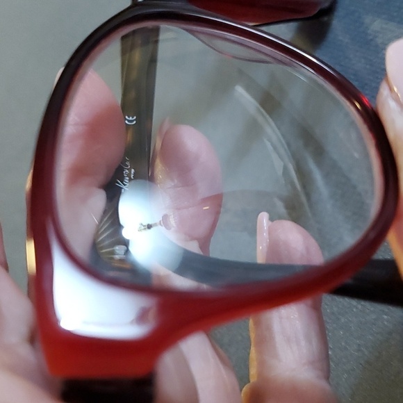 KENITH COLEEYE Glasses .red and brownish. Designed in USA. - Picture 4 of 12